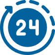 Provide round-the-clock, 24/7 service when assistance is needed.